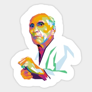 Helio Gracie Popart Uncurve Sticker